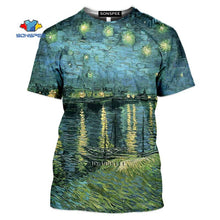 Load image into Gallery viewer, UNISEX SHORT SLEEVE T-SHIRT / VINCENT VAN GOGH
