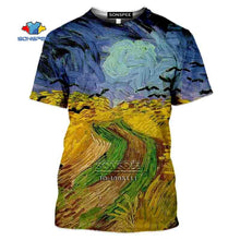 Load image into Gallery viewer, UNISEX SHORT SLEEVE T-SHIRT / VINCENT VAN GOGH
