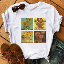 Load image into Gallery viewer, WOMEN&#39;S SHORT-SLEEVED T-SHIRT / VINCENT VAN GOGH 
