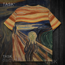 Load image into Gallery viewer, UNISEX SHORT-SLEEVED T-SHIRT / EDWARD MUNCH 
