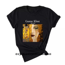 Cargar imagen en el visor de la galería, PLAYERA DE MANGA CORTA PARA MUJERES / GUSTAV KLIMT
