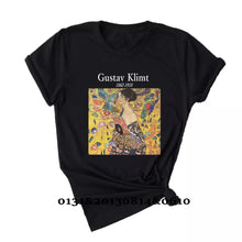 Cargar imagen en el visor de la galería, PLAYERA DE MANGA CORTA PARA MUJERES / GUSTAV KLIMT
