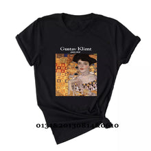 Cargar imagen en el visor de la galería, PLAYERA DE MANGA CORTA PARA MUJERES / GUSTAV KLIMT
